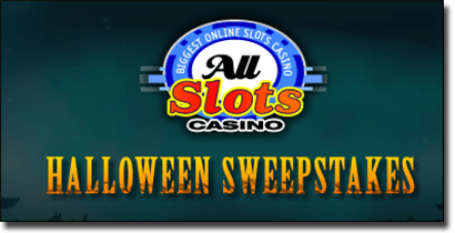 Halloween $100k sweepstakes at  All Slots Casino