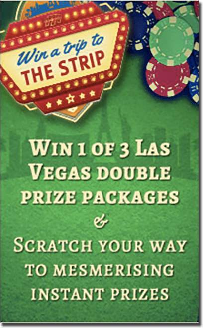 Royal Vegas - Win 1 of 3 Double Prize Packages to Las Vegas