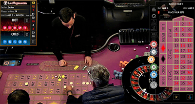 Livestream Roulette at Leo Vegas Casino