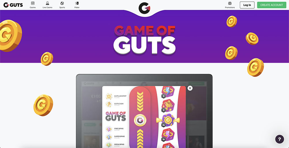 Guts Casino review