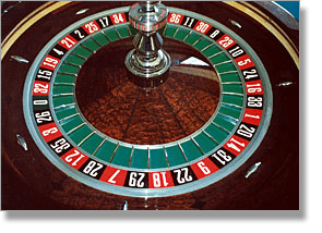 roulette wheel layout european
